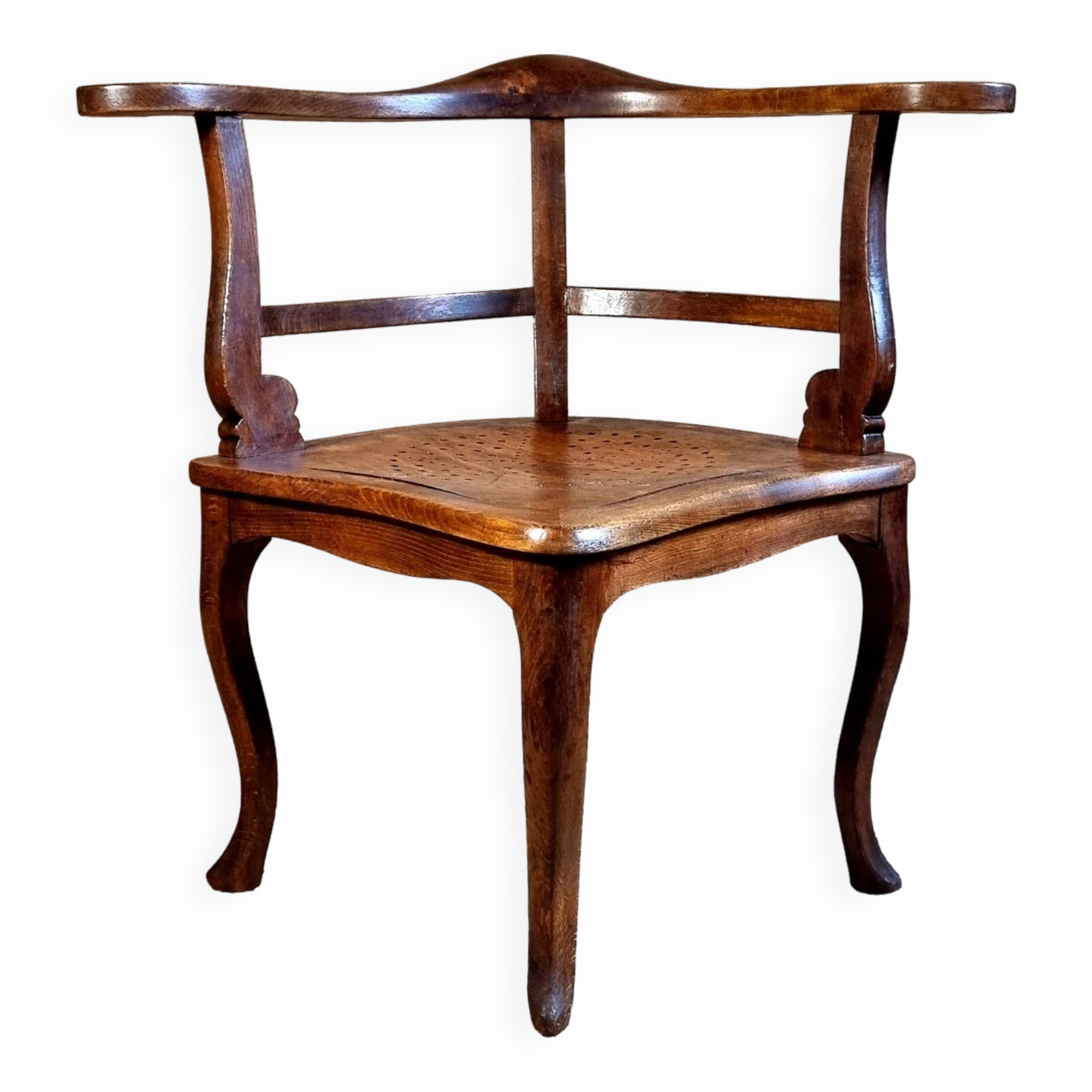 1900 corner armchair bistro seat