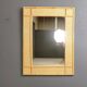 Miroir en bambou du milieu du siècle par Dal Vera, années 1960