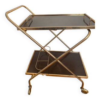 70' trolley in formica and brass