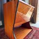 Vintage mini bar in wood and metal – 1950s/60s