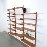 Deens Poul Cadovius Royal System modulair teak wandsysteem Cado