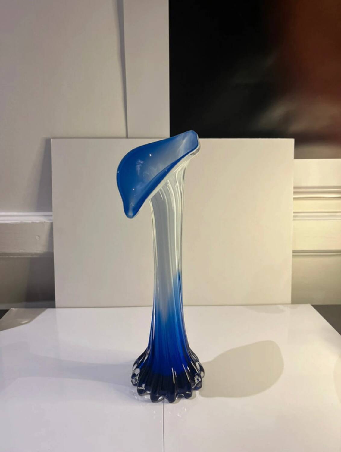 Authentic Murano “Calla Lily” Soliflore Vase