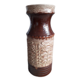 Large Germany ceramic vase with floral decoration