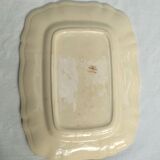 Former dish collection Agreste digoin Sarreguemines in rectangular earthenware dimension: L-39- Pr-30