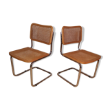 Paire de chaise B32 Marcel Breuer