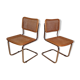 Pair of B32 Marcel Breuer Chair