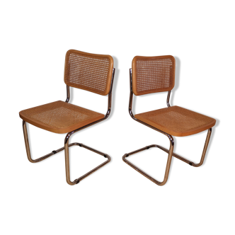 Pair of B32 Marcel Breuer Chair