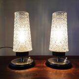 Pair of vintage lamps 1965