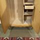 Art Deco mirrored cabinet from the 1950s in beech