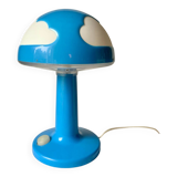 IKEA vintage blue clouds table lamp