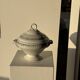 Covered soup tureen or vegetable dish in Saint Amand earthenware H29 D28