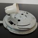 Square ceiling light in opaline