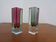 Italian Murano Glass Sommerso Vases from Murano, 1960s, Set of 2