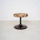 TABOURET FLEURI DES ANNÉES 1960
