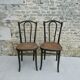 Pair of Thonet bistro chairs