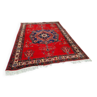 Persian Doushegan rug, 224x157 cm – hand-knotted, Iran