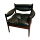 Fauteuil en palissandre par Kristian Vedel