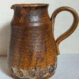 Ceramic potter's pitcher by F.CHEDEVILLE 20th century