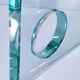 Sculptural Italian design glass paperweight