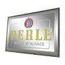 Enseigne plaque pub tableau brasserie bière Perle strasbourg 1950