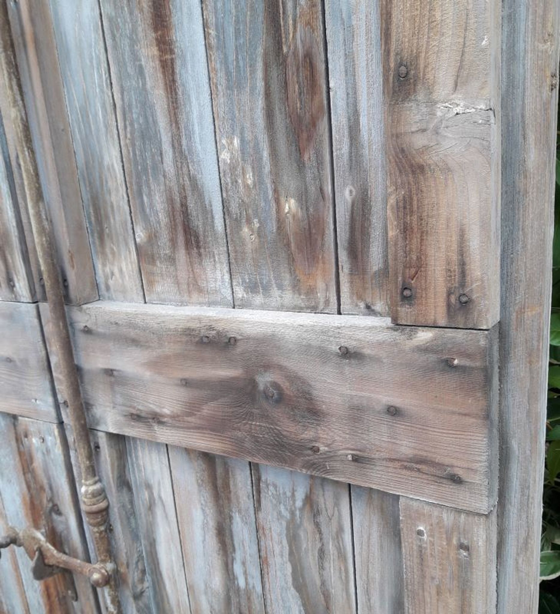 Pair of shutters fir hinges XVIII° old
