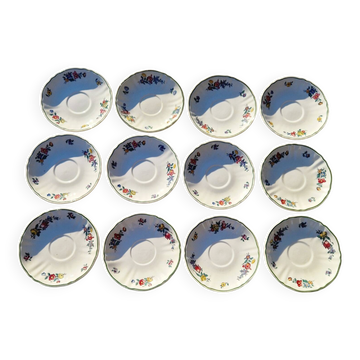 Set de 12 sous tasses Villeroy Boch modèle 1562