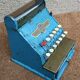 small cash register toy old sheet metal