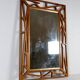 Midcentury Modern mirror Yngve Ekström "Konkret" by Eden Spegel in Sweden
