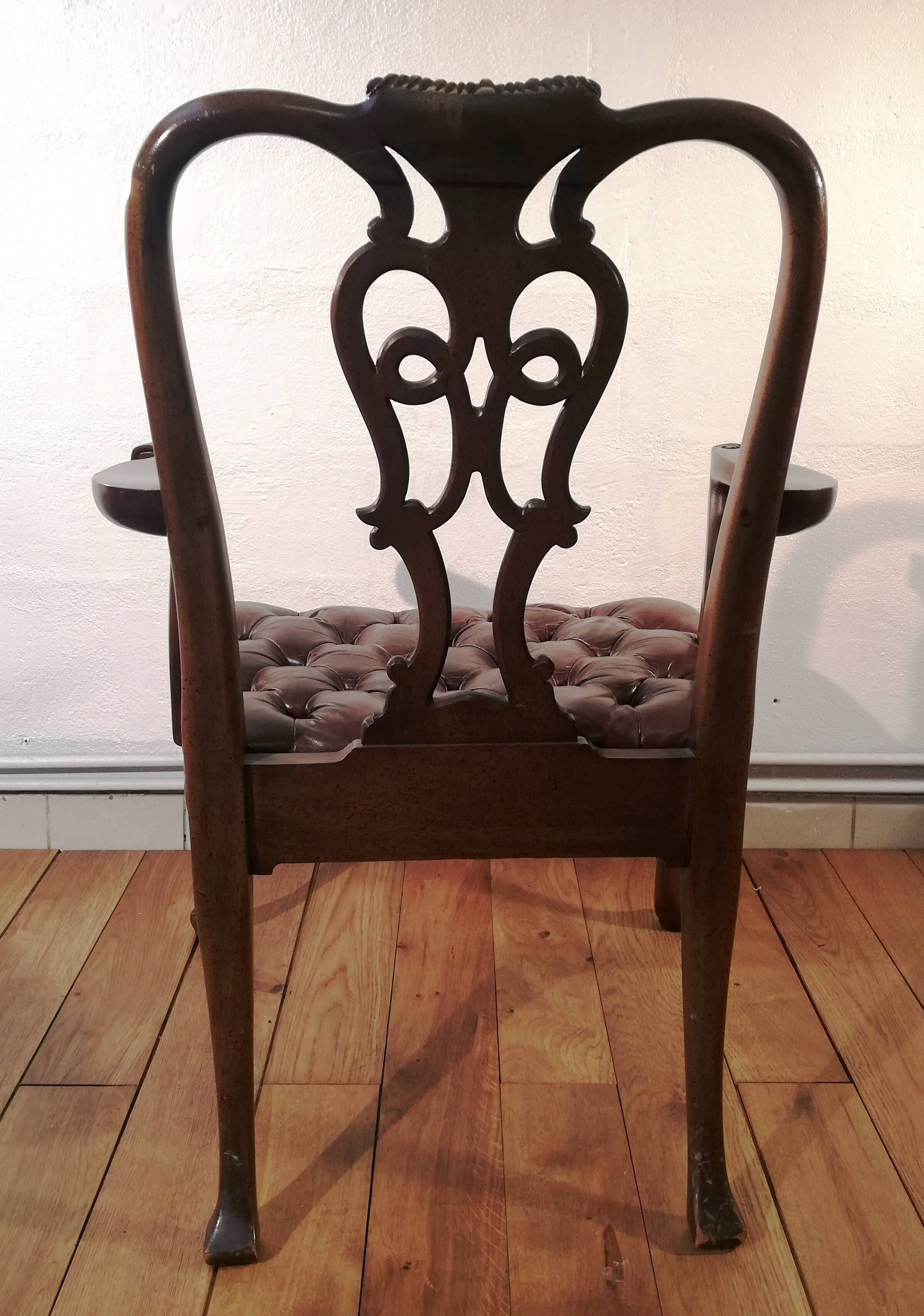 Chippendale office chair