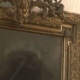 Old mirror, gilded mirror