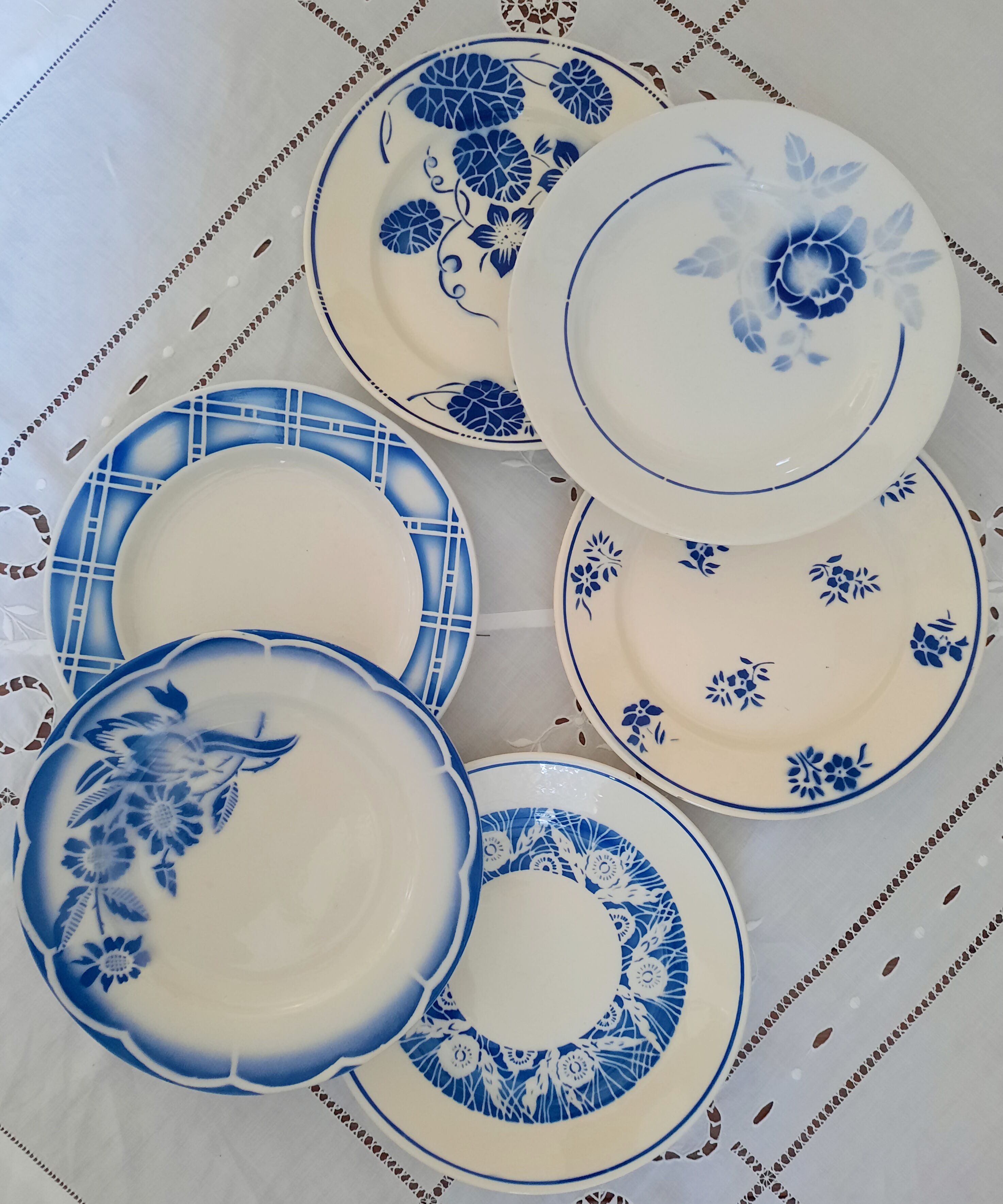 Mismatched old flat plates