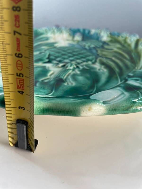 Vintage barbotine dish