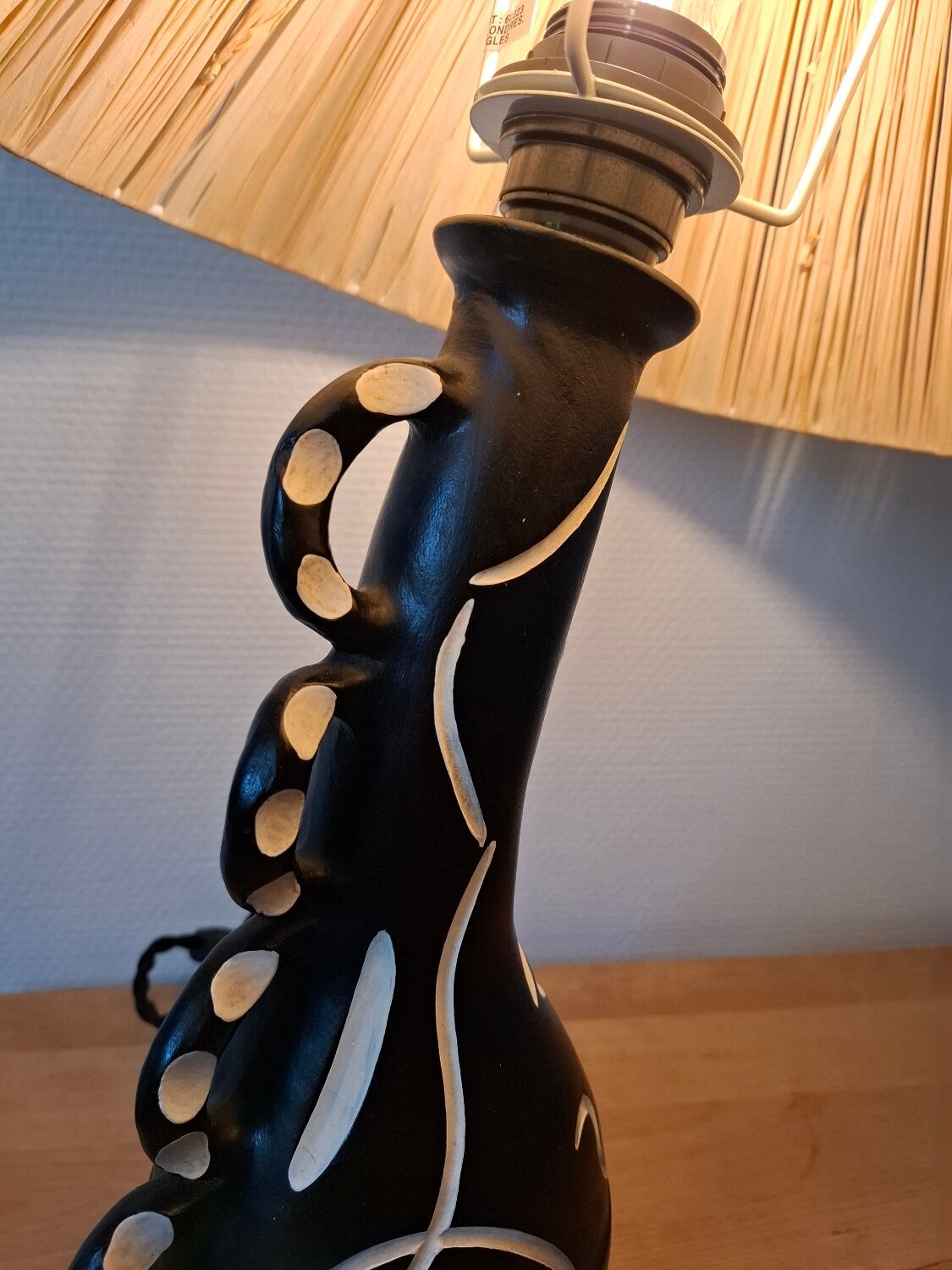 Vintage ceramic lamp