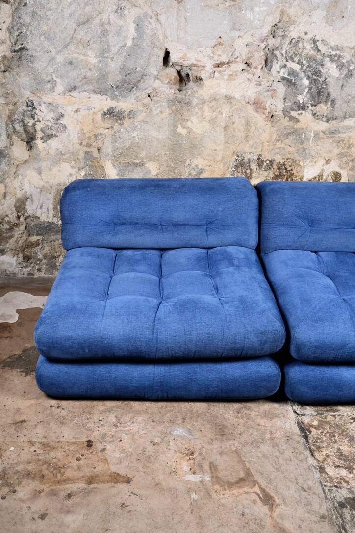 First edition Mah Jong sofa, by Hans Hopfer for Roche Bobois, 1970s