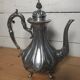Silver-plated coffee pot