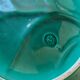 Green ceramic plate Vallauris