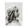 Profile portrait of a Moored woman, Algeria 19th century