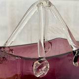 Vase vintage en verre
