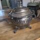 Antique Box / Chased Silver-Plated Sugar Bowl from Fes - Nesting Style (Vi