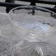 5 crystal champagne glasses, Saint Louis Cluny Graves, 12cl, pre-1936