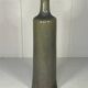 Bottle-shaped vase in glazed stoneware, 20th century design, H: 28cm