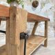 Solid wood workbench