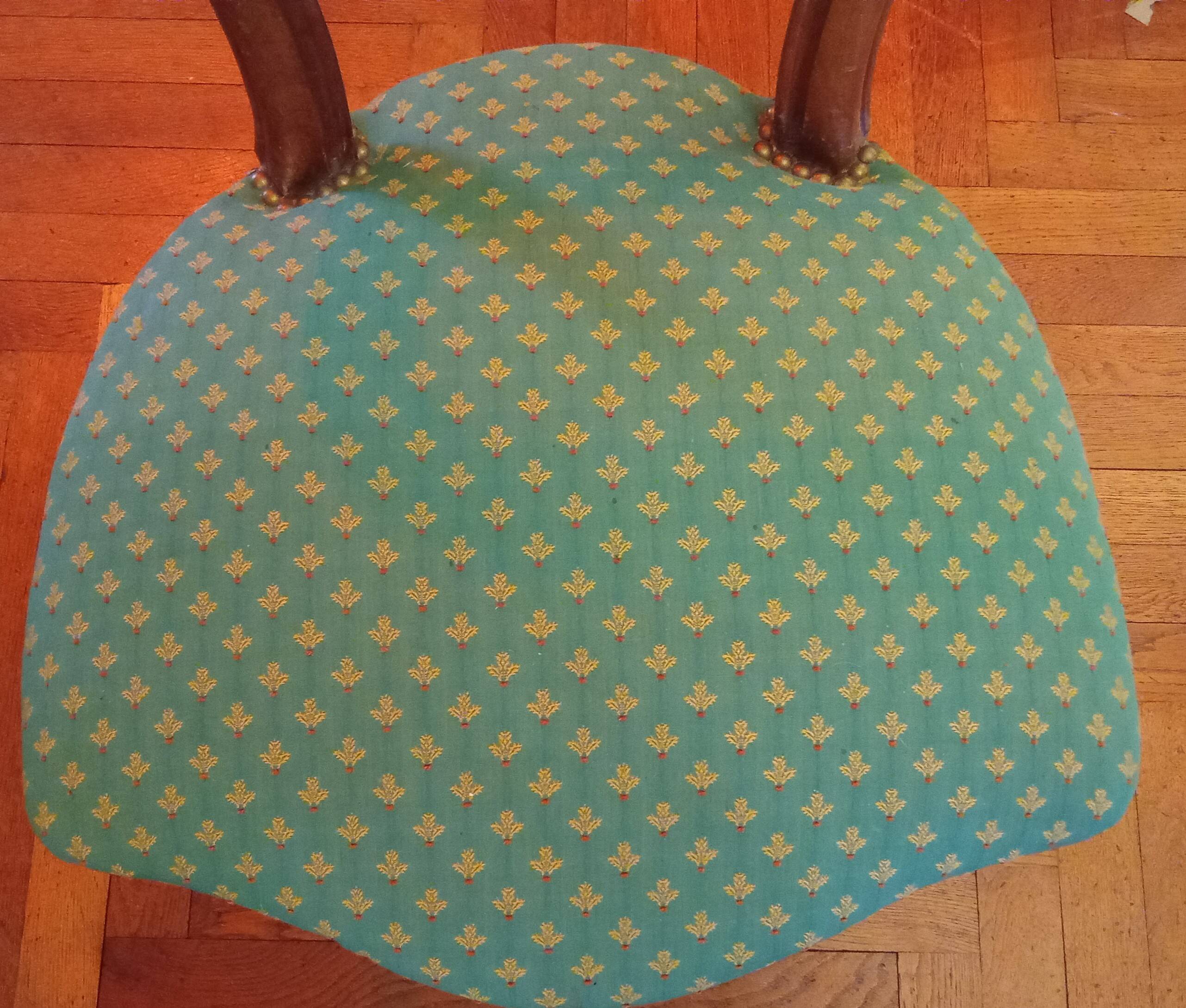 Ancienne banquette et ses deux chaises ancien salon  style Louis XV