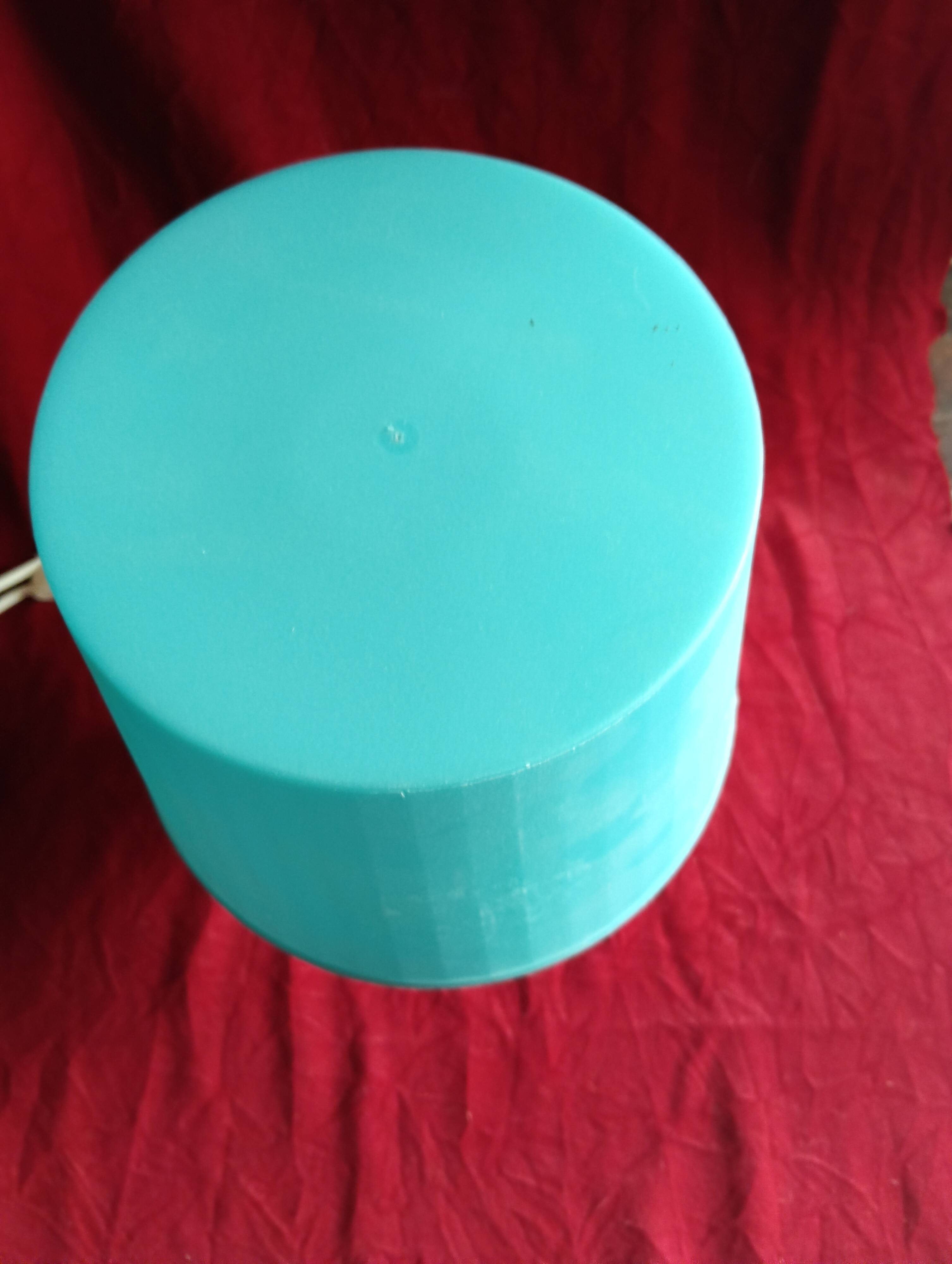 Ikea lamp vintage-turquoise pop style lamp