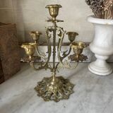 Victorian brass candlestick