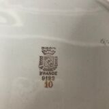 Series of 8 plates Digoin