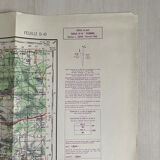 Map Ploermel 1960