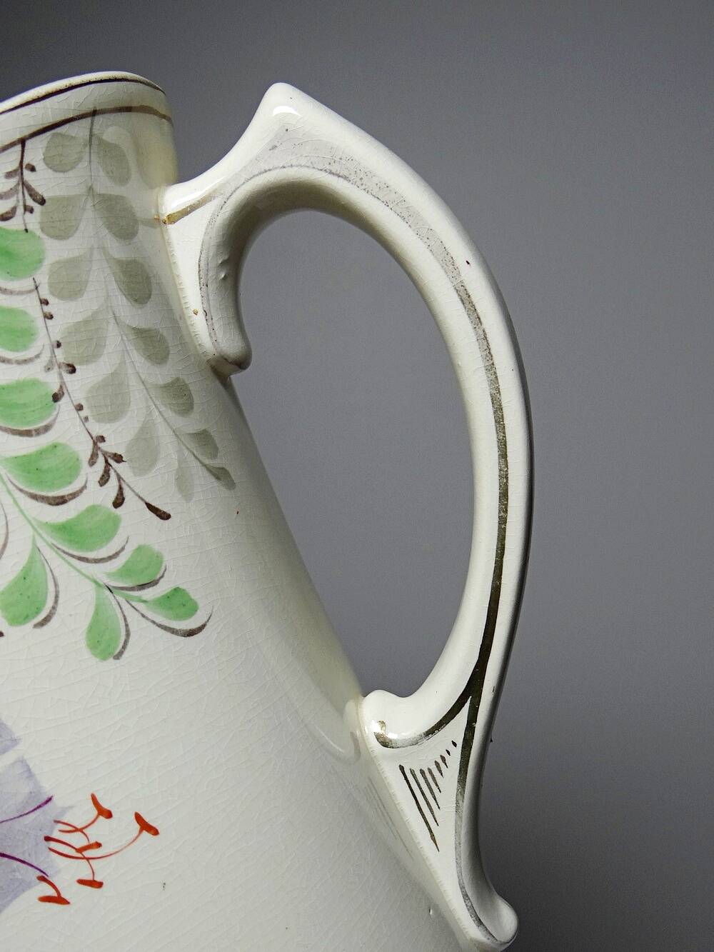 Large old earthenware toilet jug from Hamage Moulin des Loups