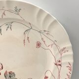 Round poppy dish from Longwy