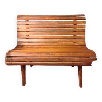 Children's garden bench 1950s